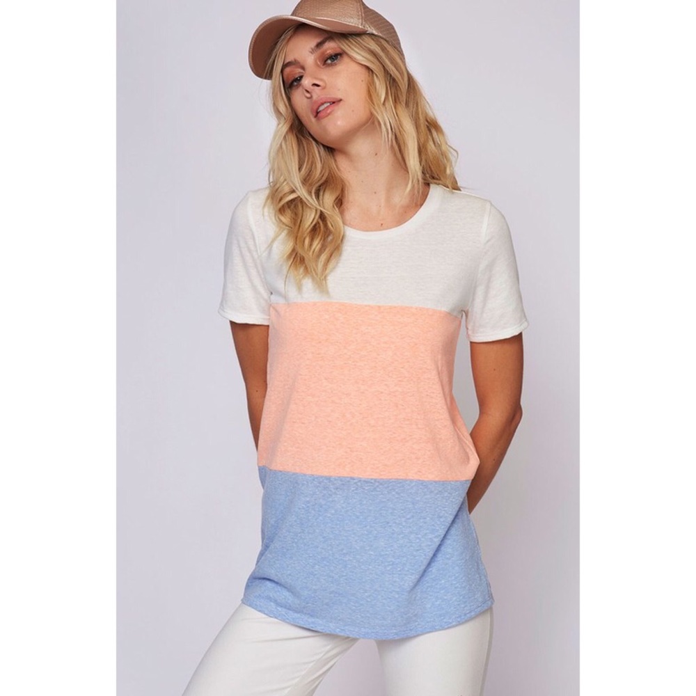 Colorblock Tee 🔆